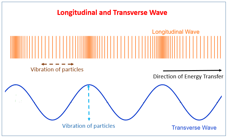 3.02 explain the difference between longitudinal and transverse waves