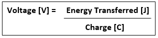 voltage definition